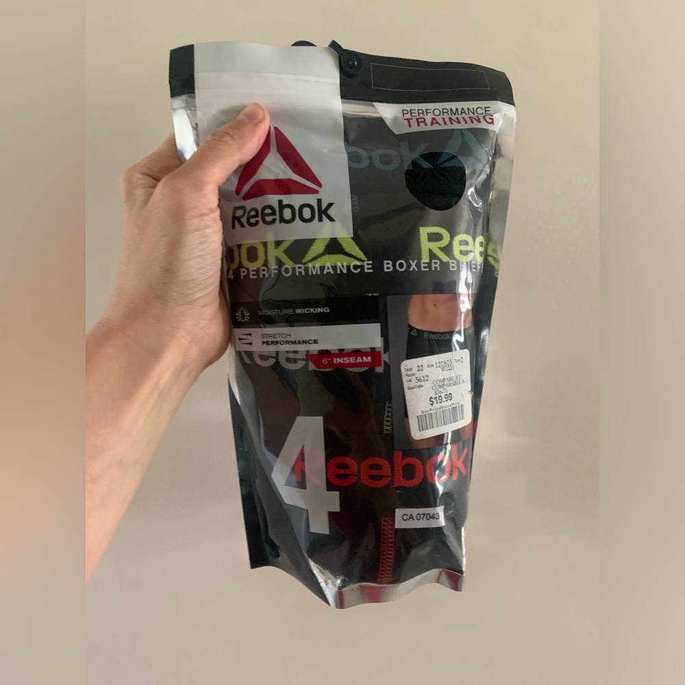NEW REEBOK BOXER BRIEFS